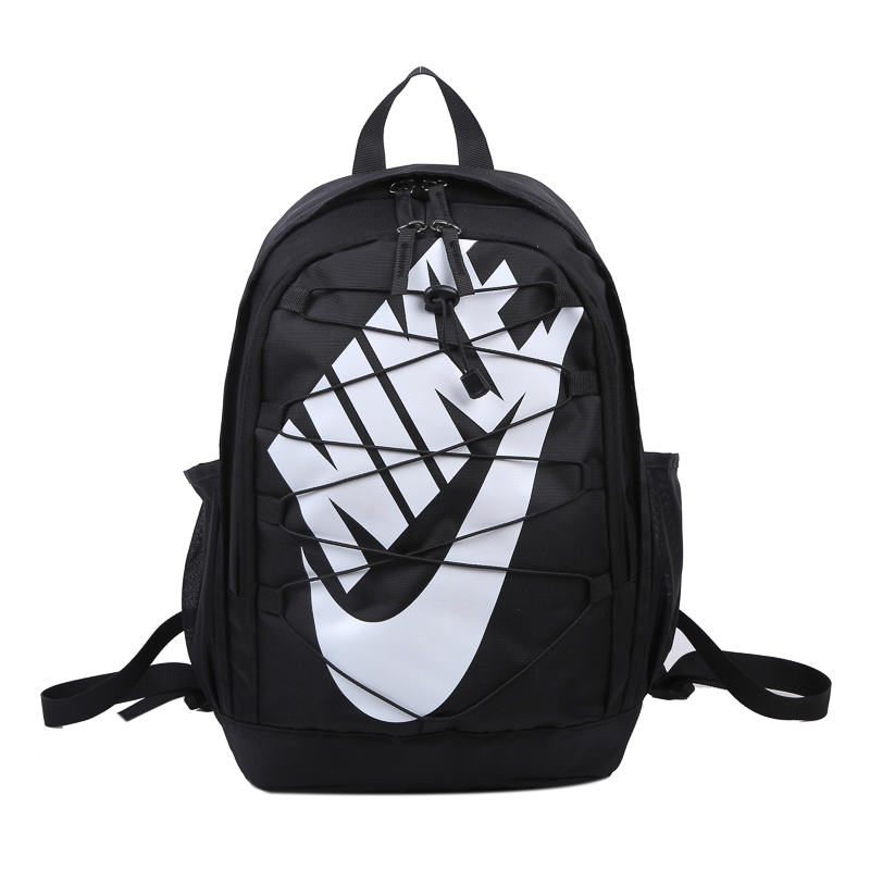 2020 Nike Backpack Black Jade Blue with Swoosh Logo